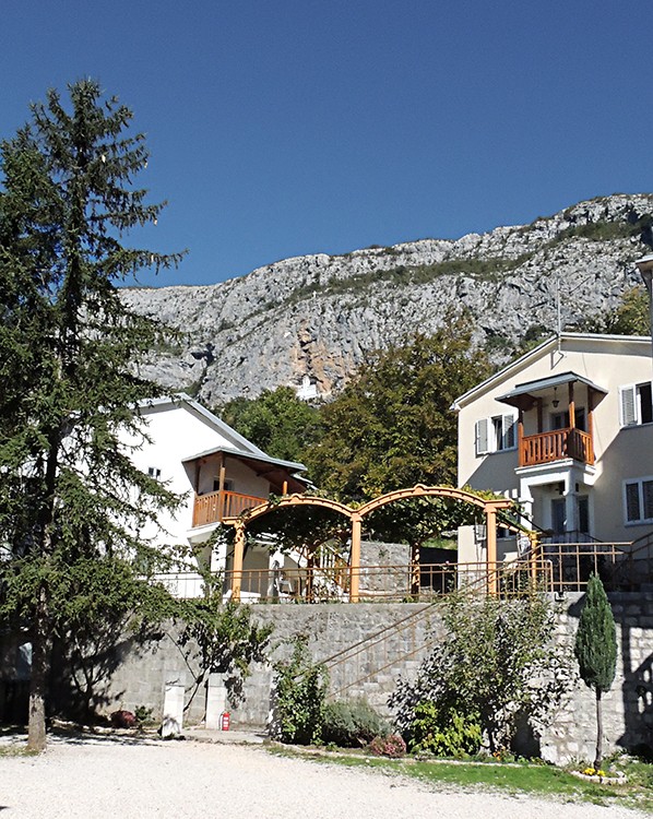 Ostrog from Lower MonasteryS